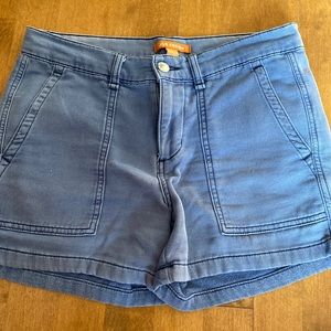 Blue shorts